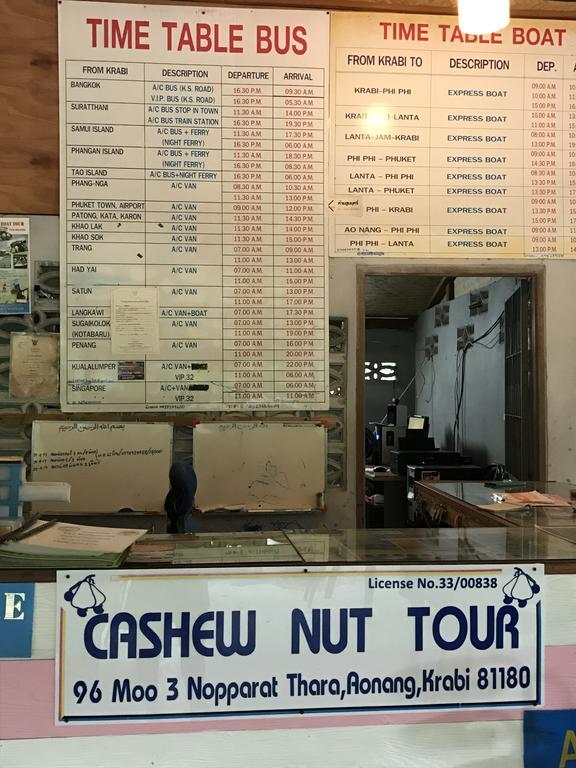 Cashew Nut Bungalows Hotel Ao Nang Esterno foto